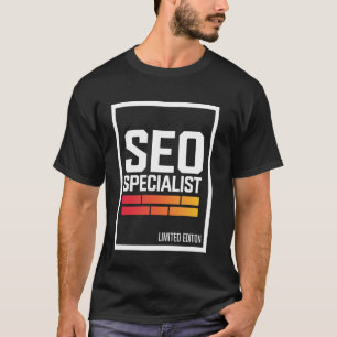 T-shirt Spécialiste SEO Edition Limitée Vintage Custom Hus