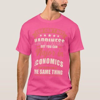 T-shirt Spécialité Économie rétro