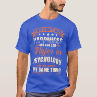 T-shirt Spécialité Psychologie rétro