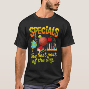 T-shirt Spécialités Du Professeur La Meilleure Partie De L