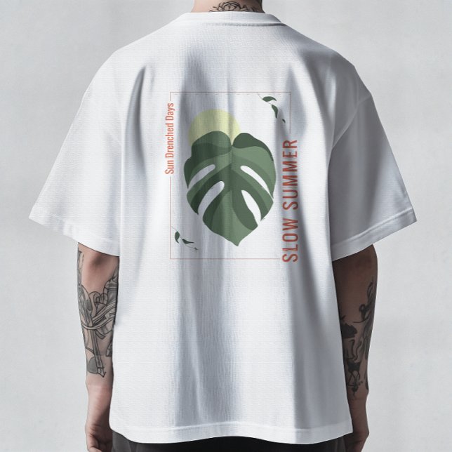 T-shirt Spécimen Monstera d'été lent (Créateur téléchargé)