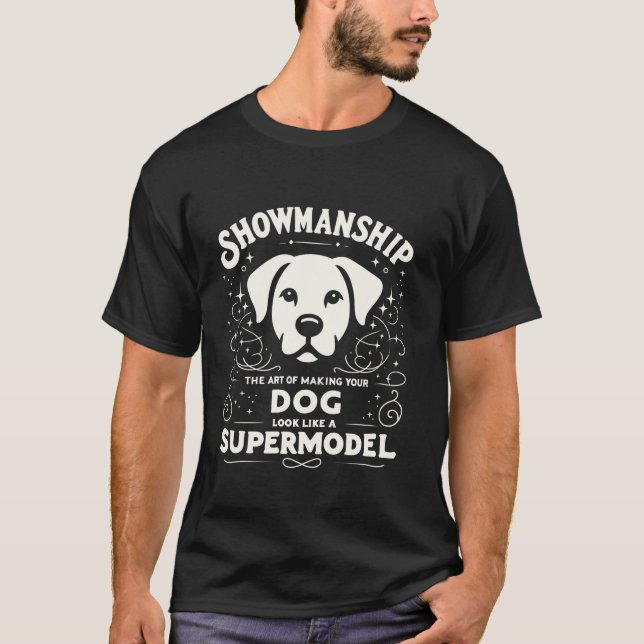T-shirt Spectacle Comté Show Fair Animal Show Dog Lives (Devant)