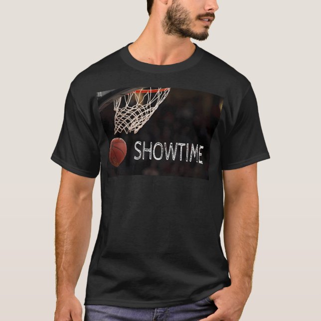 T-shirt Spectacle de basket-ball (Devant)