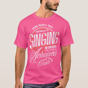 T-shirt Spectacle De Chorale Pour Chanteur D'Opéra - Singi