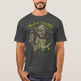 T-shirt Spectacle de monstres White Zombie 1995 vintage fa