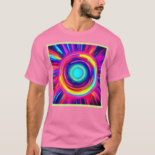 T-shirt Spectre circulaire : Une exploration dynamique des