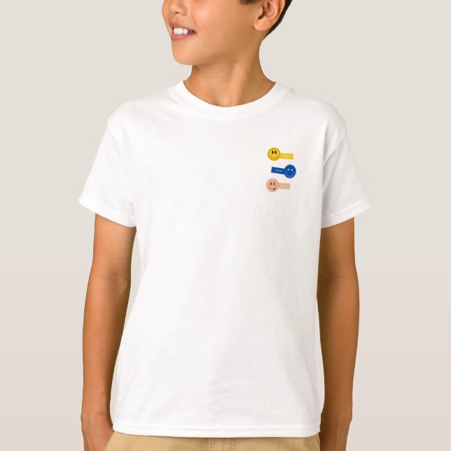T-shirt "Spectre de l'émotion" (Devant)