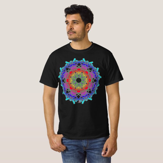 T-shirt Spectre Glyph Xylographique (Devant entier)