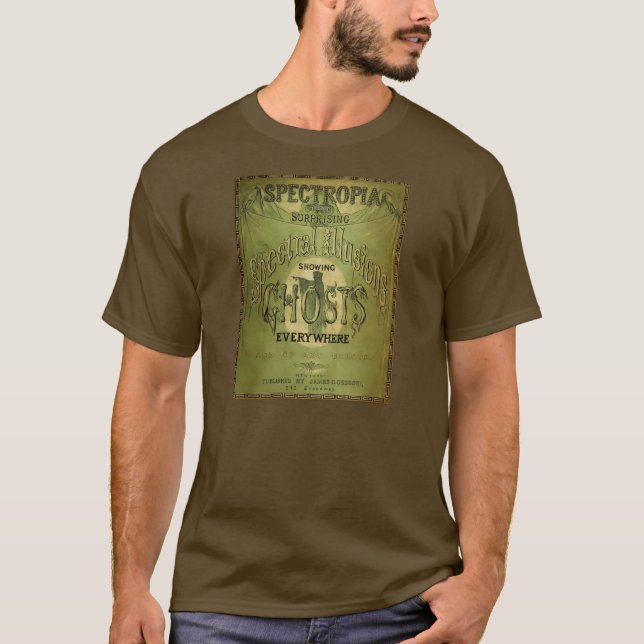T-shirt Spectropia - une étude des fantômes - 1866 (Devant)