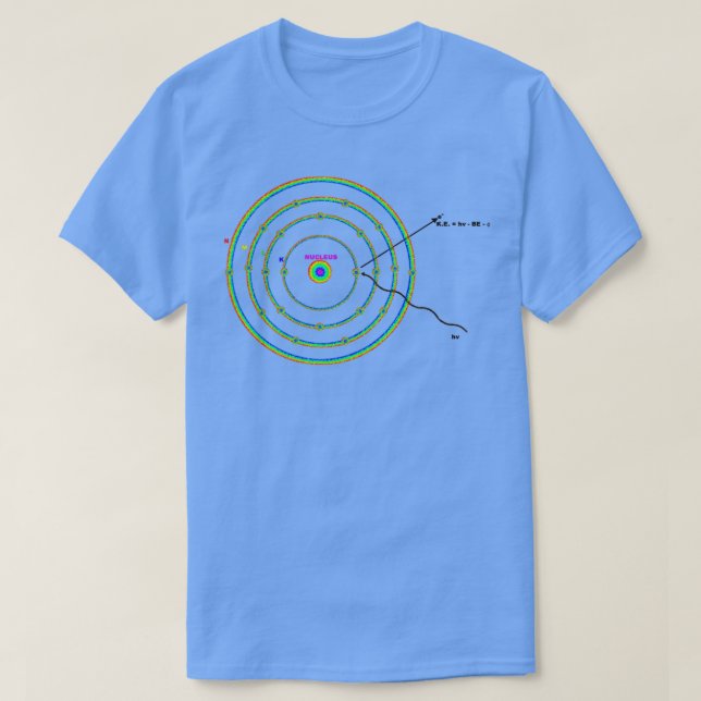 T-shirt Spectroscopy (Design devant)