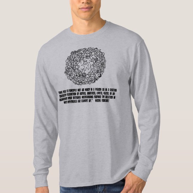 T-shirt SpectrumMichelFoucaultPower (Devant)