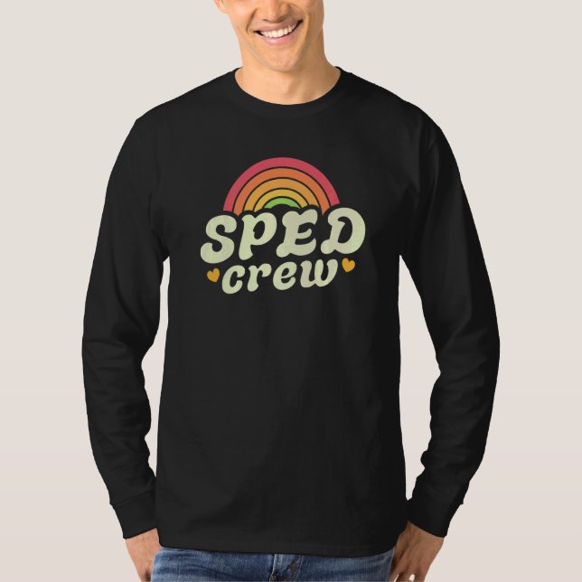 T-shirt SPED Crew Special Education Teacher Speducator Wom (Devant)