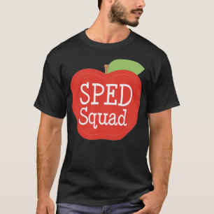 T-shirt SPED Squad Éducation Spéciale Enseignant animal me
