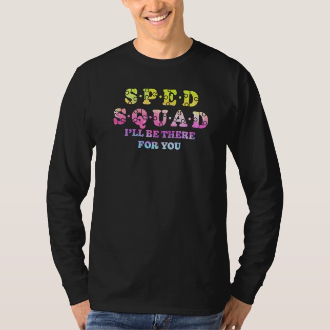 T-shirt SPED Squad Special Education Teacher Women Tie Dye (Devant)