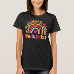 T-shirt Speductor arc-en-ciel Enseignement spécial