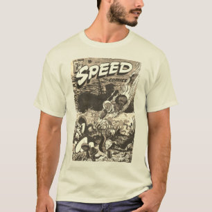 T-shirt SPEED Comics des années 1940