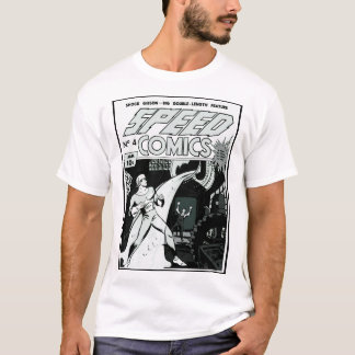 T-shirt SPEED Comics des années 1940