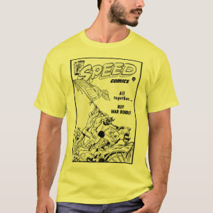 T-shirt SPEED Comics des années 1940