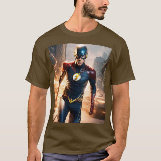 T-shirt "Speed Force Shodown : Quicksilver vs. The Flash -
