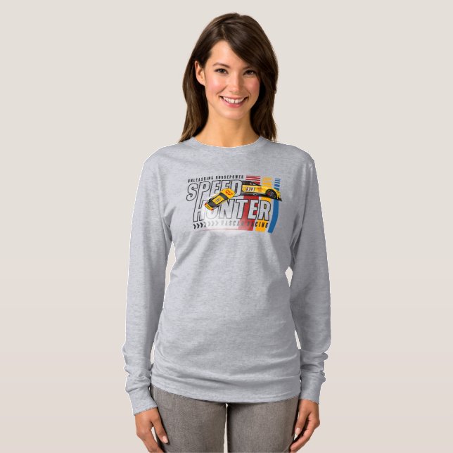 T-shirt Speed Hunter | Femme Manches Longues (Devant entier)