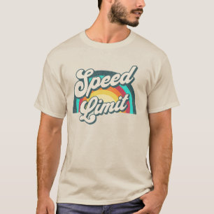 T-shirt Speed Limit Retro Rainbow Concert Tee (2025)