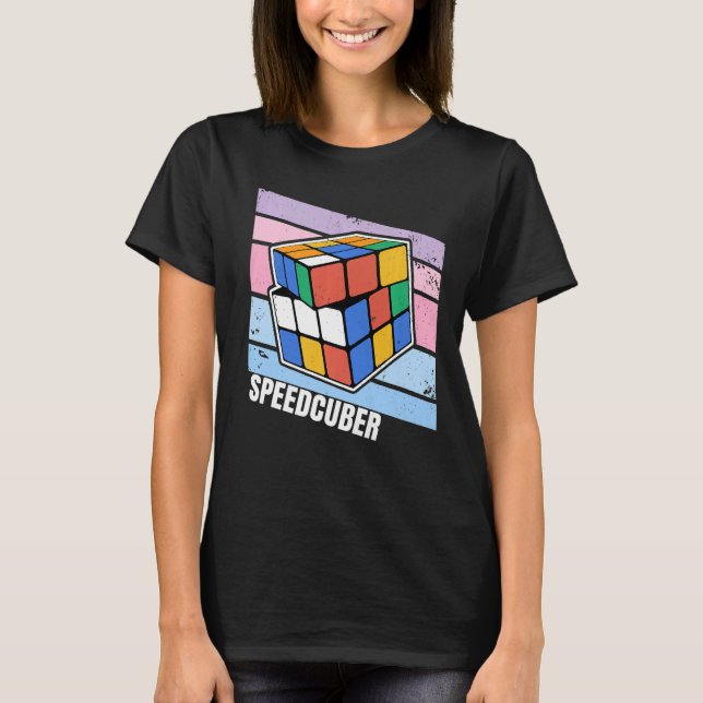 T-shirt Speedcuber Premium (Devant)