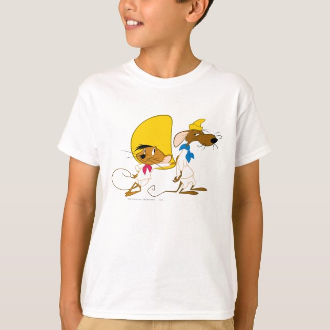 T-shirt SPEEDY GONZALES™ et Slowpoke (Devant)