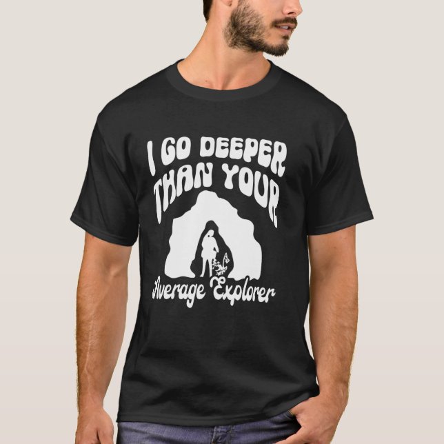 T-shirt Spéléologie Spéléologues (Devant)