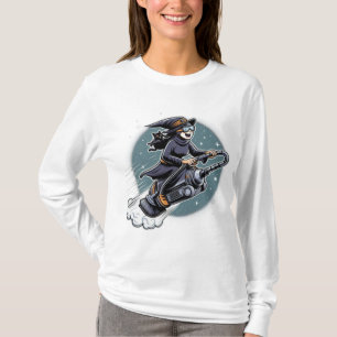 T-shirt Spells & Speed : Halloween sorch sur un circuit te