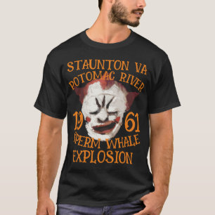 T-shirt Sperm Whale Explosion STAUNTON VIRGINIA 1961