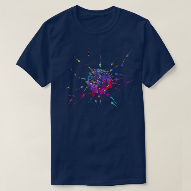 T-shirt Spermes et Oeuf 2 (Design devant)