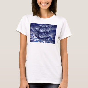 T-shirt Sphère 3D de nuage abstrait
