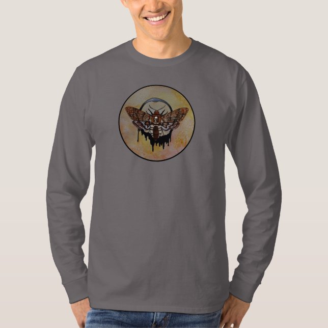 T-shirt Sphinx à tête de mort  (Devant)