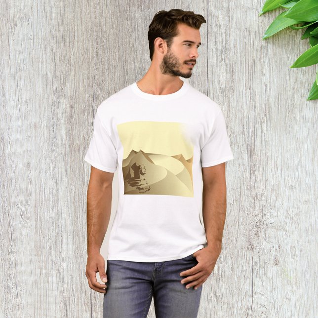 T-shirt Sphinx Dans Le Désert (Créateur téléchargé)