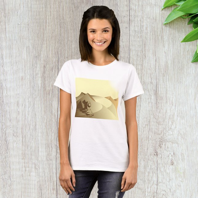 T-shirt Sphinx Dans Le Désert (Créateur téléchargé)