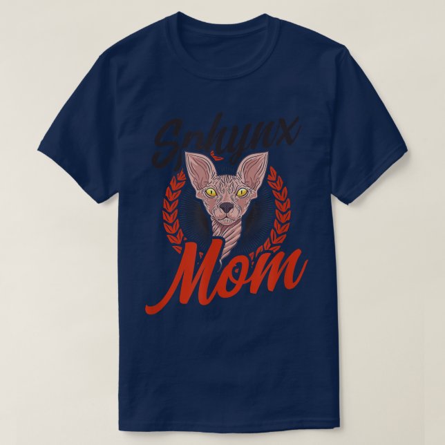 T-shirt Sphyn Maman Design Sphyn Cat (Design devant)