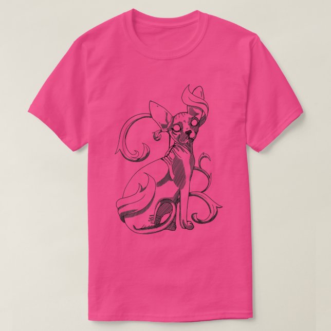T-shirt Sphynx cat (Design devant)