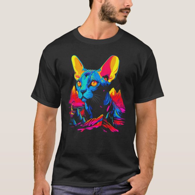 T-shirt Sphynx Cat (Devant)