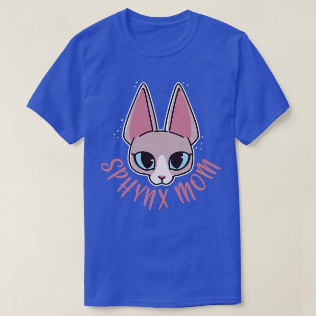 T-shirt Sphynx Chat Maman (Design devant)