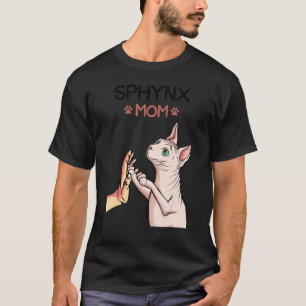 T-shirt Sphynx Maman Chat Sphinx Chat sans cheveux Proprié