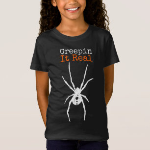 T-Shirt Spider G Drôle Costume Halloween - Creepin It Real
