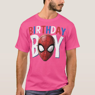 T-shirt Spider Guys Birthday Boy