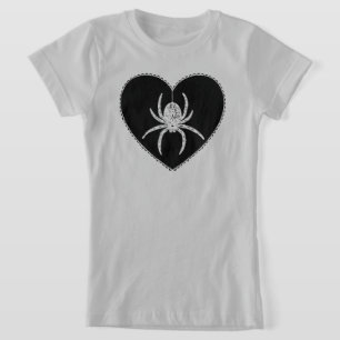 T-shirt Spider Heart