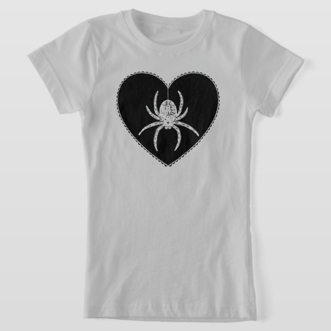 T-shirt Spider Heart (Poser)