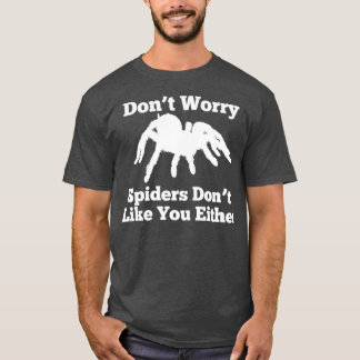 T-shirt Spider Lover cadeau pour hommes femmes peur Tarant