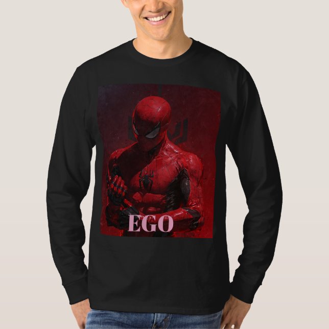 T-shirt Spider Man design cool (Devant)