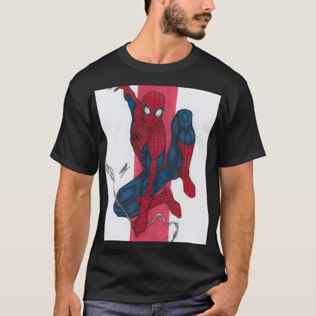 T-shirt Spider-Man ~ Peter Parker (Devant)