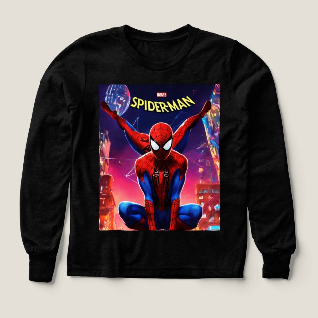 t-shirt Spider Man pour enfants (Motif recto)