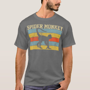 T-shirt Spider Monkey Vintage