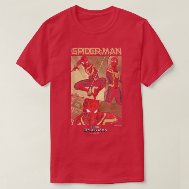 T-shirt Spider Nah Way Accueil Panneau d'araignée (Design devant)